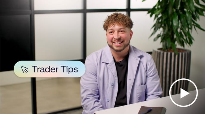 Video still of a Trader from The Trade Desk speaking about Trader Tips